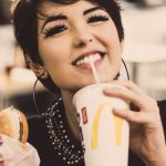Manger McDonald’s enceinte
